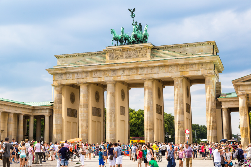 La Puerta de Brandeburgo en Berlín